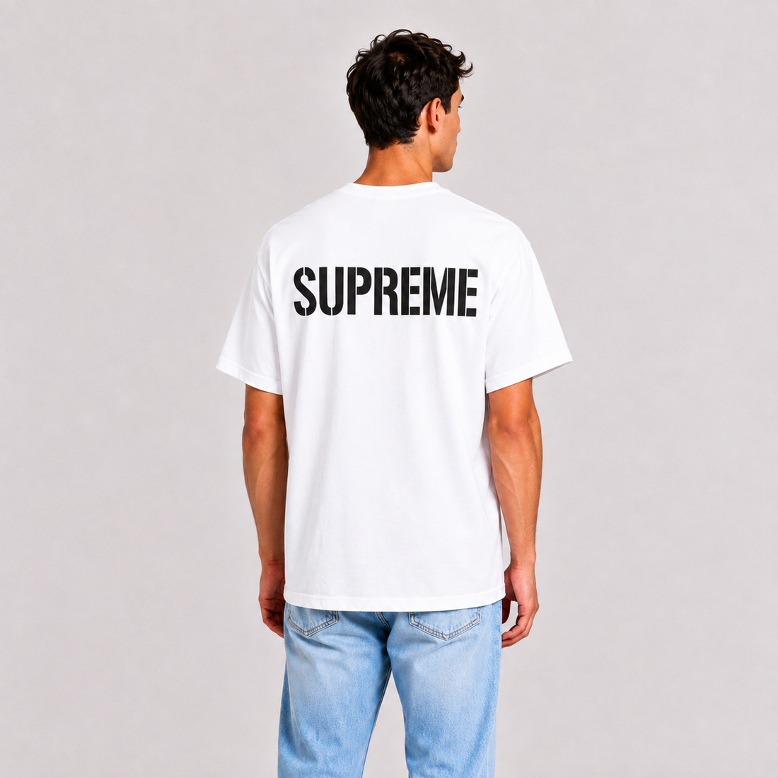 Supreme World Famous White Tee