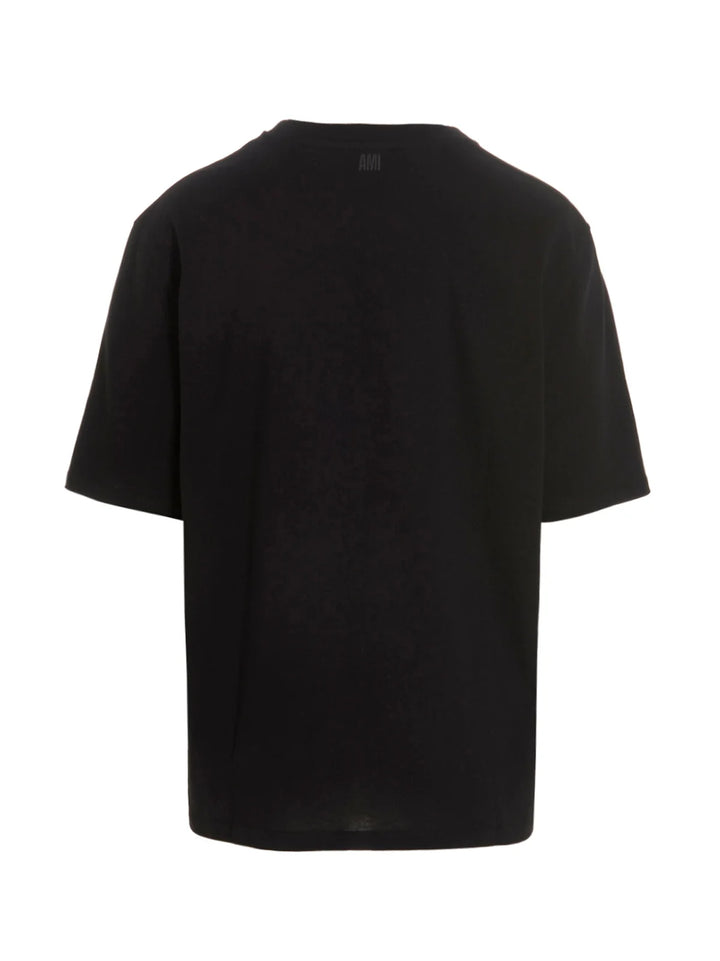 Black Ami medium heart short sleeve T-shirt