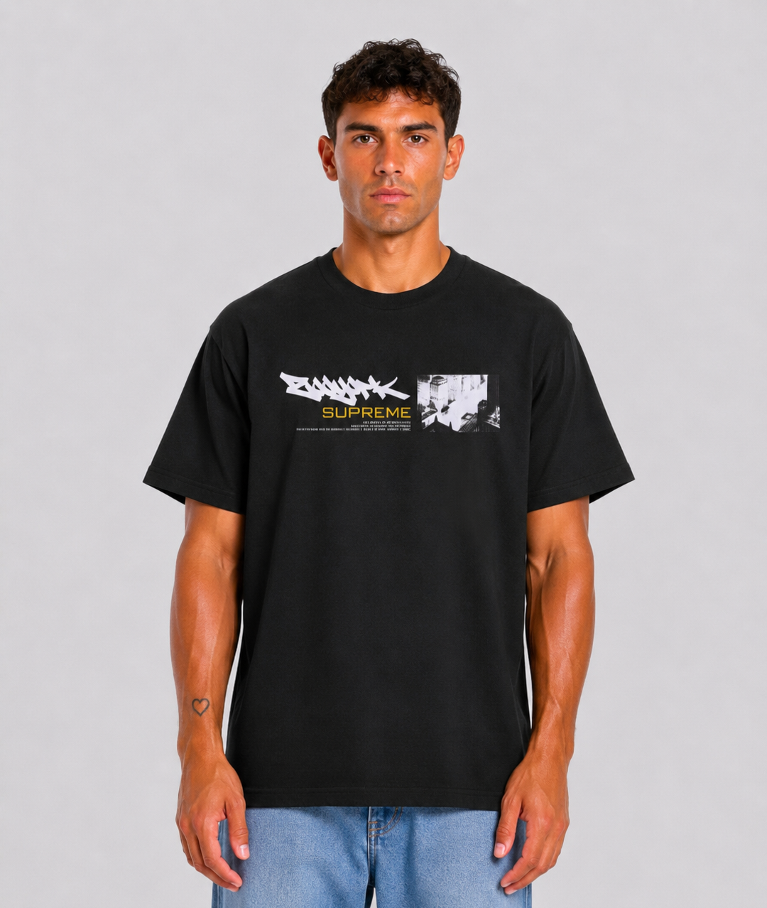 Supreme Zoo York Dynasty Black Tee