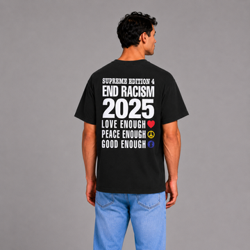 Supreme GoodEnough End Racism Black Tee