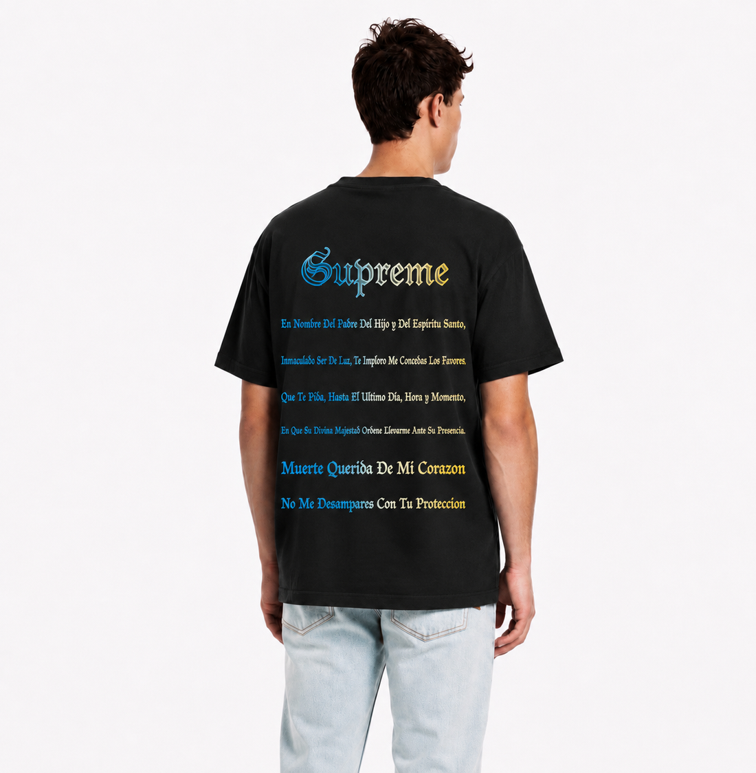 Supreme Grim Reaper Tee Black