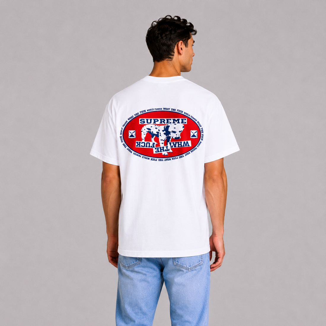 Supreme Dalmatian White Tee
