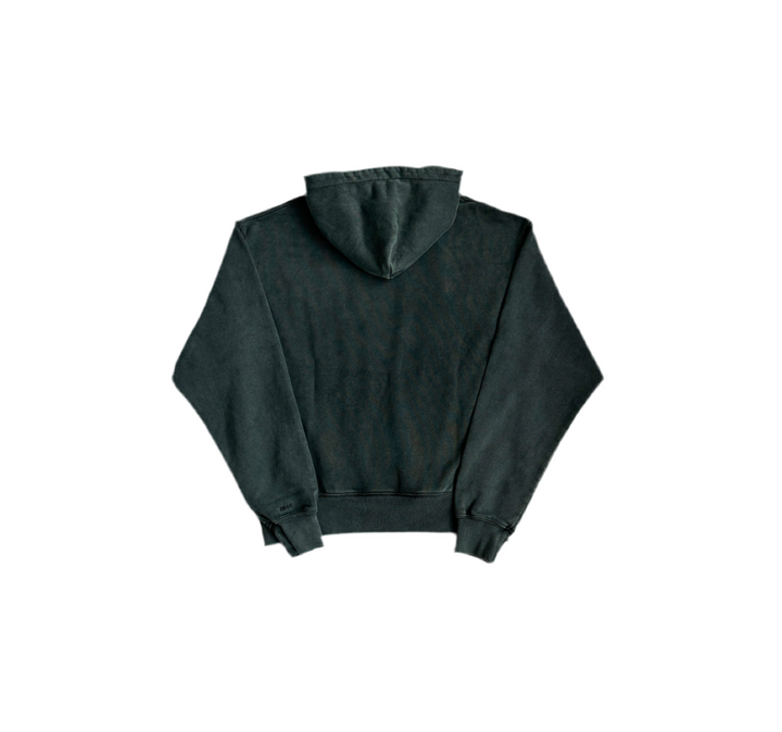 BP (WASHED SOOT BLACK HOODIE)