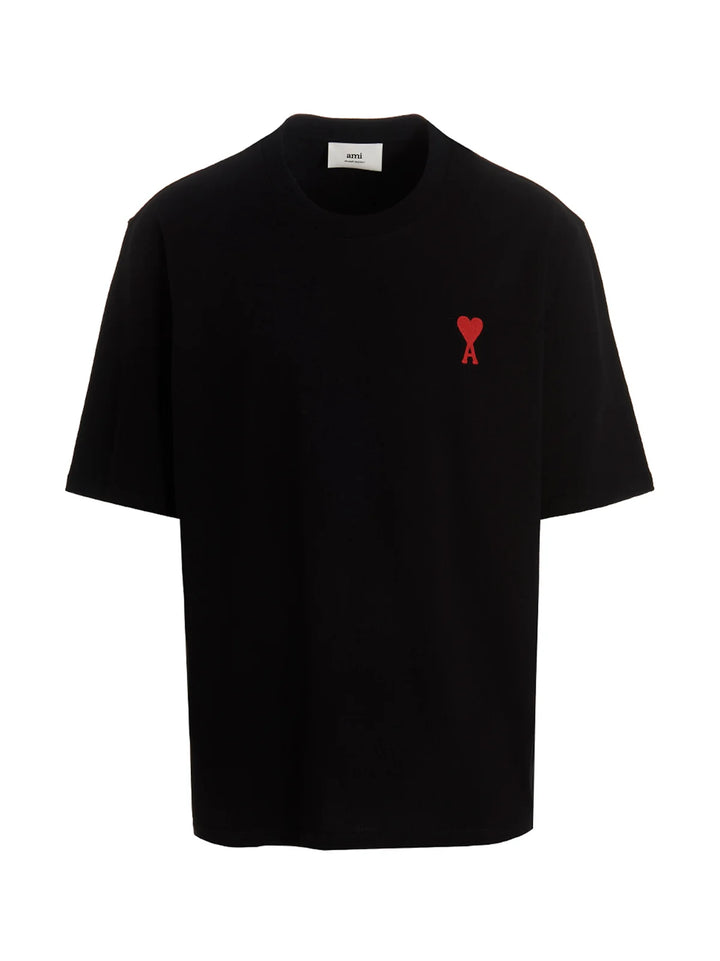 Black Ami medium heart short sleeve T-shirt