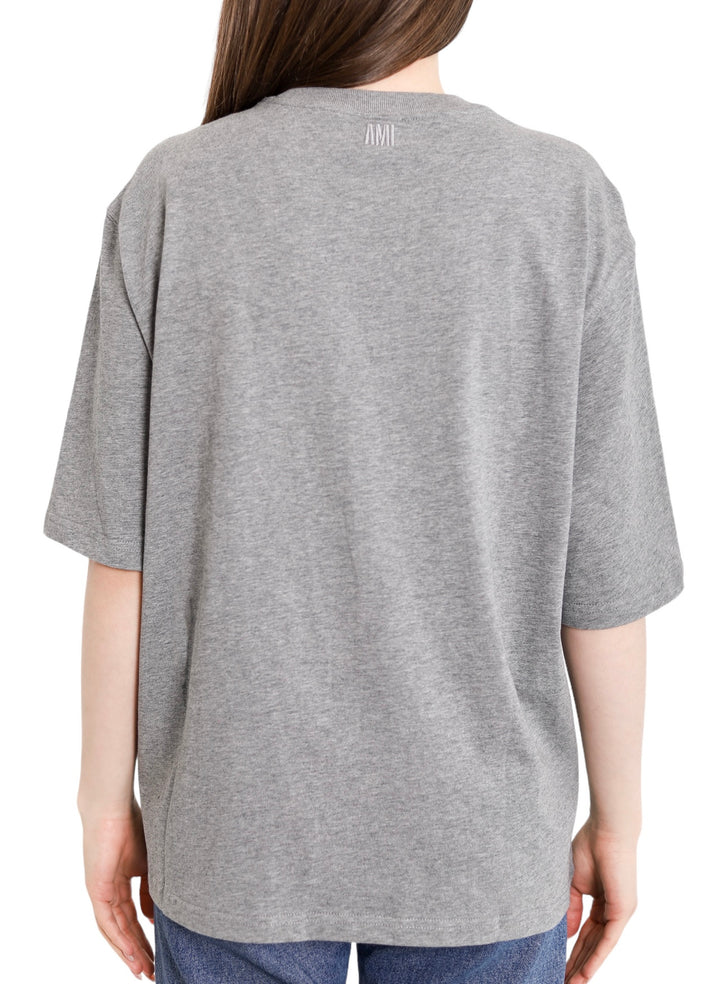 Grey Ami de Coeur Oversized Jersey T-Shirt