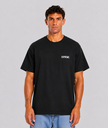 Supreme Dash Snow Black Tee