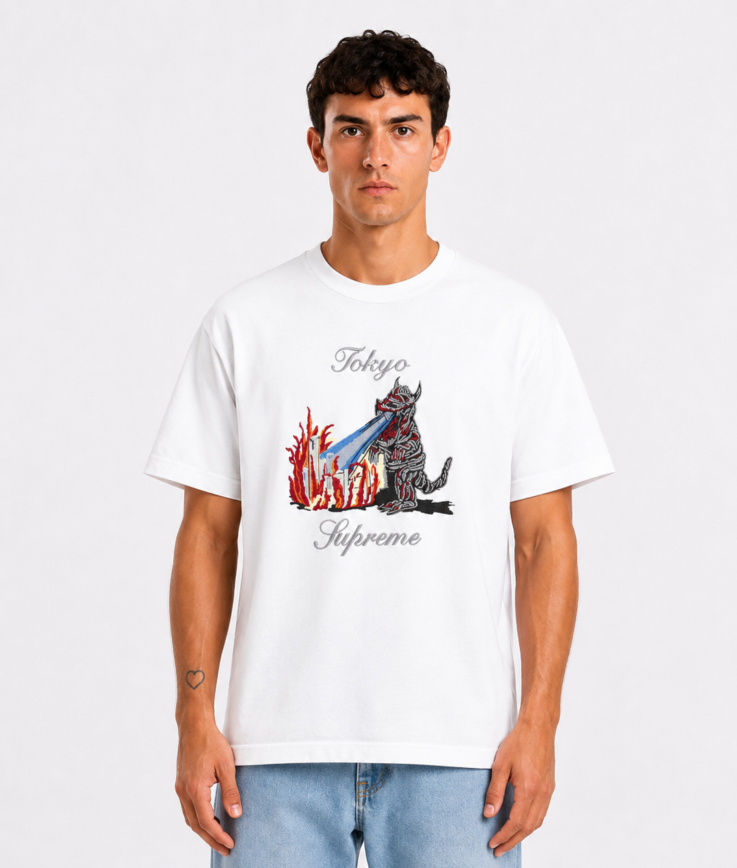 Supreme Monster S/S Tee White