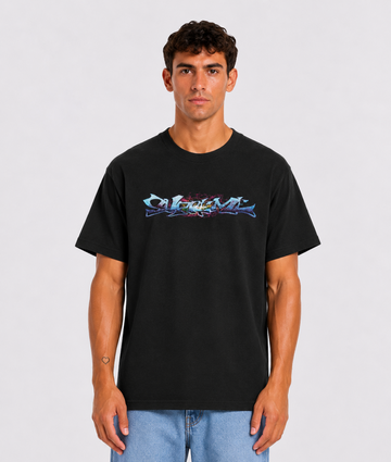 Supreme Tag Black Tee