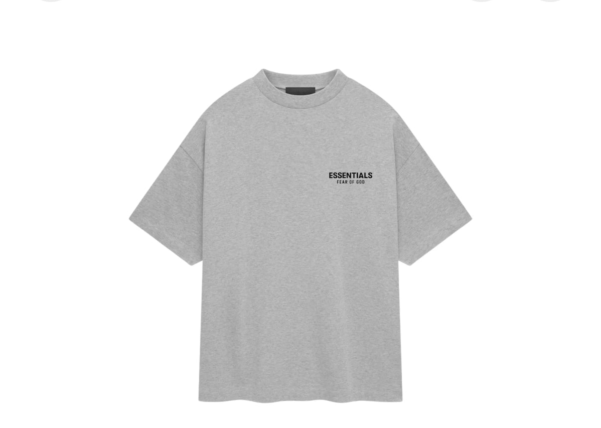 FEAR OF GOD (S24 LIGHT HEATHER GRAY T-SHIRT)