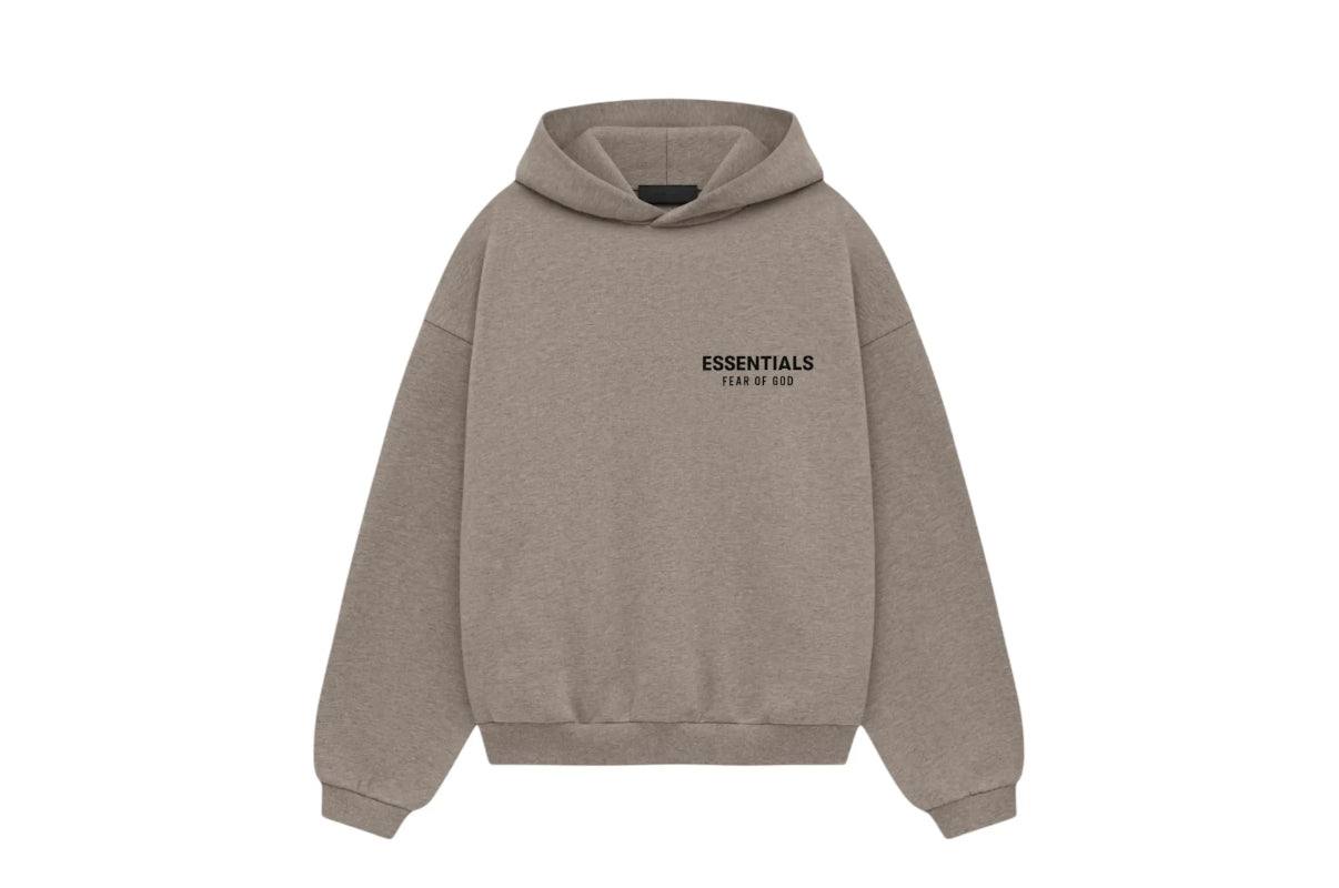 FEAR OF GOD (S24 HEATHER GRAY HOODIE)