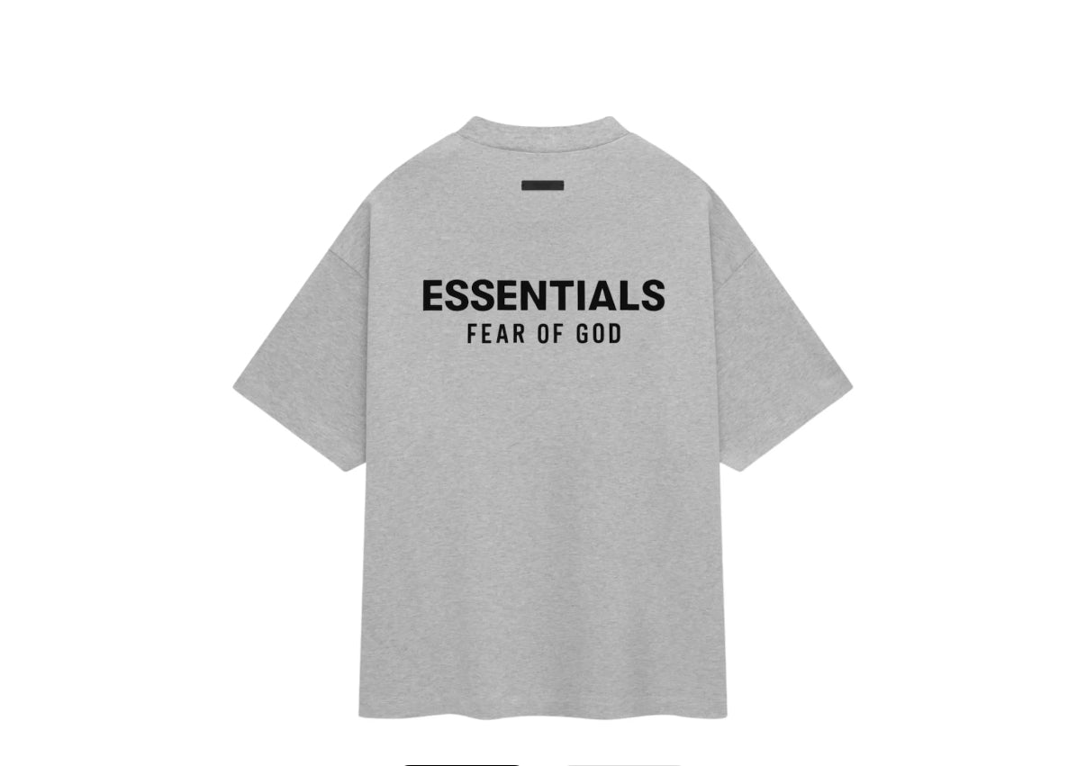 FEAR OF GOD (S24 LIGHT HEATHER GRAY T-SHIRT)
