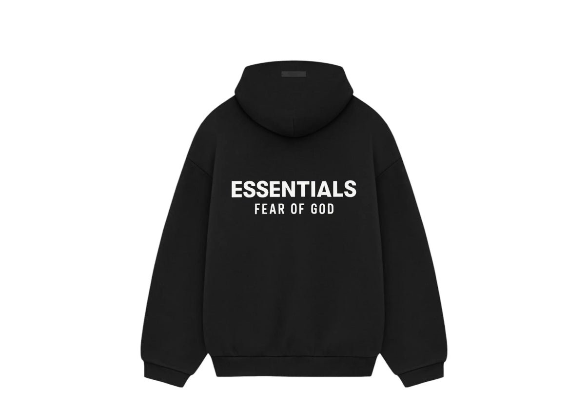 FEAR OF GOD (S24 BLACK HOODIE)