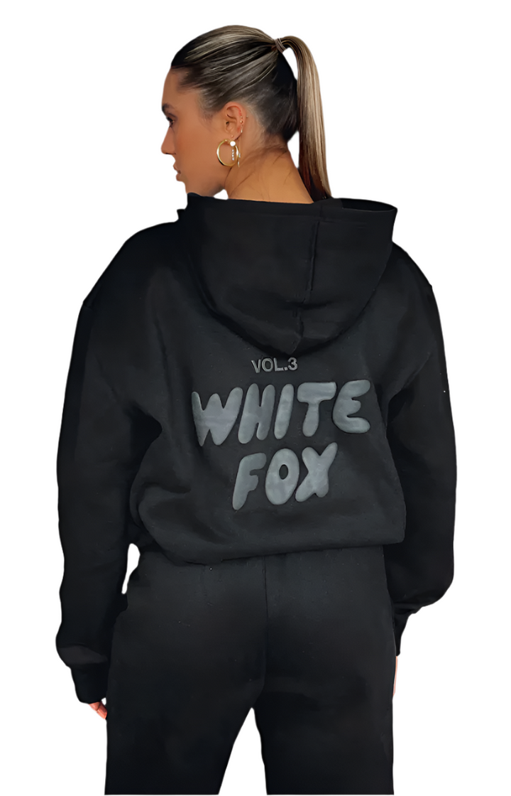 White Fox (Offstage Hoodie Onyx)