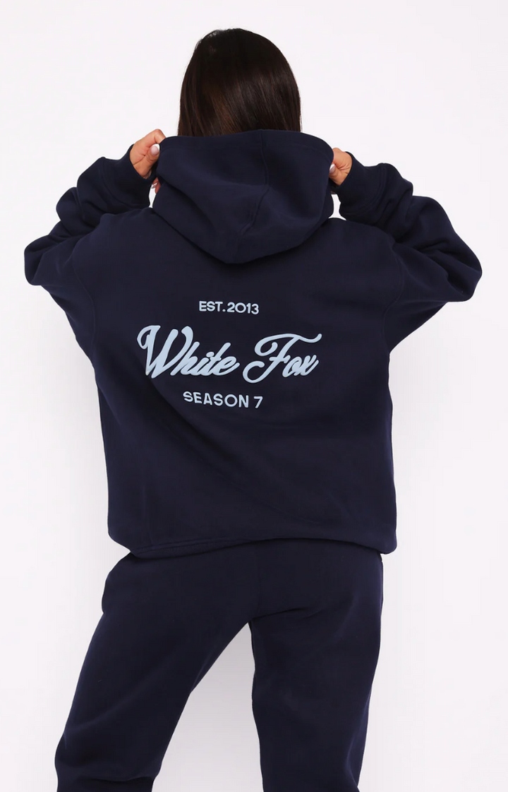 White Fox (Season 7 Oversized Hoodie Deep Sea)